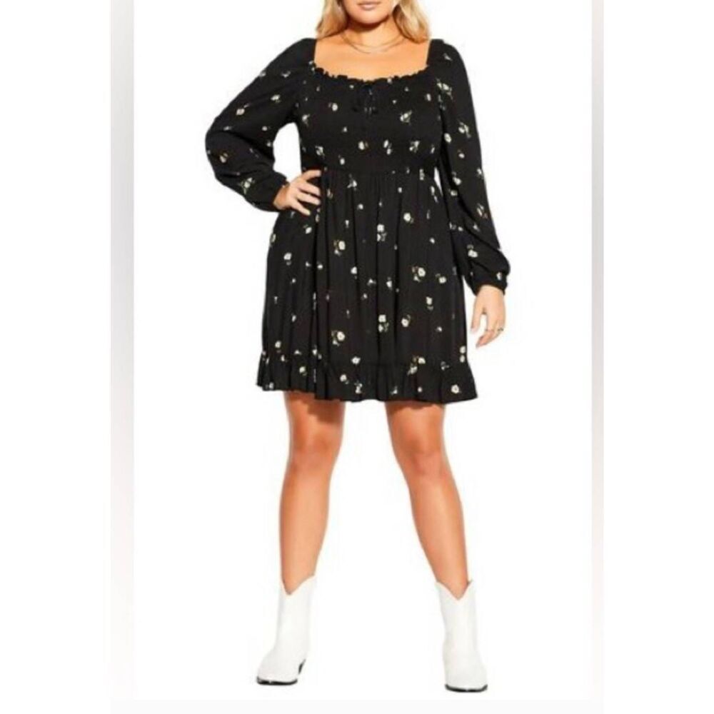 City Chic Dress Dainty Ditzy - BNWT